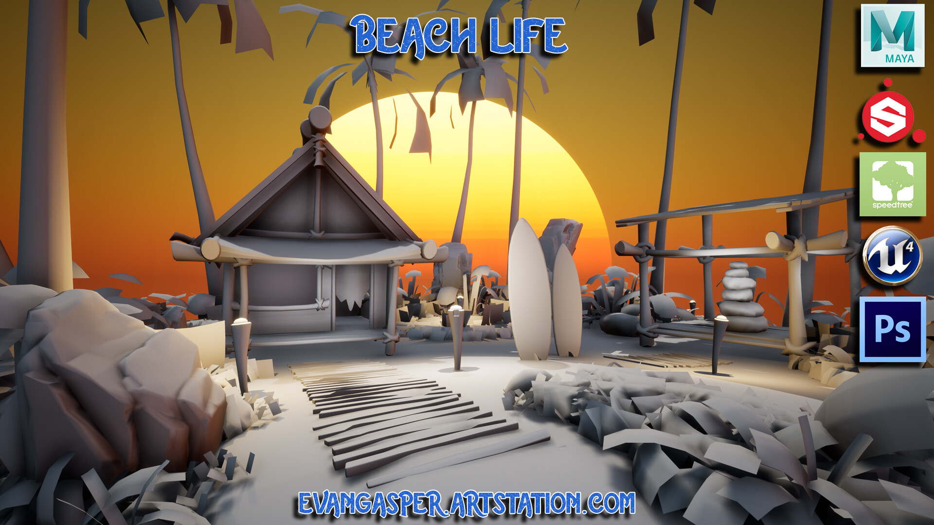 beach life game
